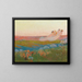 Berger y sus tres musas - Henri Martin — cuadro enmarcado en la pared