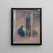 Berger rentrant ses moutons - Henri Martin — cuadro enmarcado en la pared