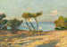 Seaside Pines Painting - Henri Martin — artwork view