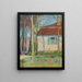 Rincón de una casa - Henri Martin — cuadro enmarcado en la pared
