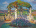 La pérgola del ángulo noroeste del parque de Marquayrol - Henri Martin — vista de la obra