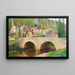 Le Pont Labastide-du-Vert - Henri Martin — framed artwork on a wall