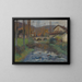El Puente de Labastide du Vert - Henri Martin — cuadro enmarcado en la pared