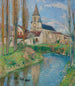 Iglesia de Labastide-du-Vert - Henri Martin — vista de la obra
