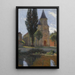 L'église de Labastide-du-Vert un matin d'été - Henri Martin — framed artwork on a wall