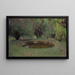 Marquayrol le bassin aux thuyas - Henri Martin — framed artwork on a wall