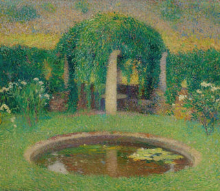 Henri Martin - Petit bassin prs de la tonnelle sud de Marquayrol Jardin de lArtiste.webp
