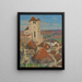 Saint-Cirq-Lapopie - Henri Martin — framed artwork on a wall