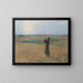 San Francisco de Asís - Henri Martin — cuadro enmarcado en la pared