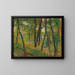Bosque Sombrío - Henri Martin — cuadro enmarcado en la pared