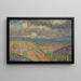 Estudio de Causse del Lot - Henri Martin — cuadro enmarcado en la pared