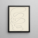 Arabesque - Henri Matisse — cuadro enmarcado en la pared