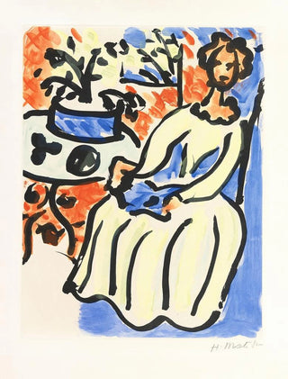 Henri Matisse - MarieJos en robe jaune.webp