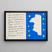 Monsieur Loyal - Henri Matisse — cuadro enmarcado en la pared