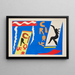The Circus - Henri Matisse — framed artwork on a wall