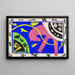 El caballo, el jinete y el payaso - Henri Matisse — cuadro enmarcado en la pared