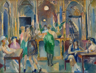 Henri Ottmann - Le Palais de Cristal ou la maison close  Anvers.webp