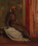 African Woman Sitting - Henri Regnault — artwork view