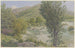 Buis-les-Baronnies confluente del Ouvèze y del Menon - Henri Rivière — vista de la obra