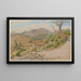 Buis-les-Baronnies - Henri Rivière — cuadro enmarcado en la pared