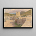 Cassis - Henri Rivière — cuadro enmarcado en la pared