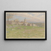 Châteauneuf-de-Grasse - Henri Rivière — cuadro enmarcado en la pared