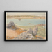 Embouchure del Trieux, marea baja en Loguivy - Henri Rivière — cuadro enmarcado en la pared