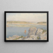 Embouchure du Trieux Île Bois Loguivy - Henri Rivière — cuadro enmarcado en la pared