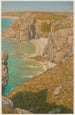 Acantilados de Port Haor Morgat - Henri Rivière — vista de la obra