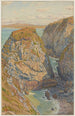Cliffs of the Grand Ris Baie de Douarnenez - Henri Rivière — artwork view