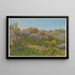 Farms in Bormes - Henri Rivière — framed artwork on a wall