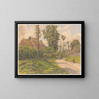 Fresnay le Long - Henri Rivière — cuadro enmarcado en la pared
