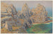 La pila de guisantes Camaret - Henri Rivière — vista de la obra