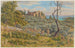 The Old Castle of Bormes - Henri Rivière — artwork view