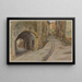 Rue Rompicou, Bormes - Henri Rivière — framed artwork on a wall