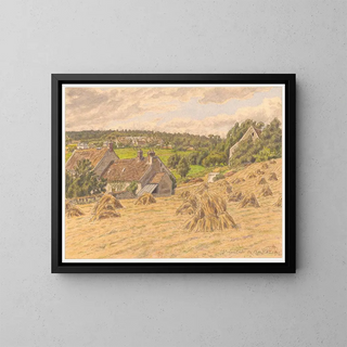 Saint Lambert des Bois - Henri Rivière — cuadro enmarcado en la pared