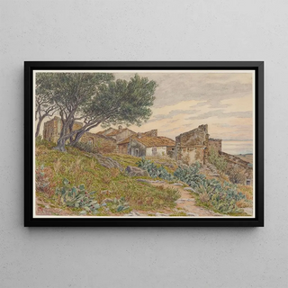 Henri Rivire - Vieilles maisons Bormes.webp