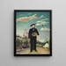 Yo mismo, retrato de paisaje - Henri Rousseau — cuadro enmarcado en la pared