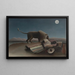 La Bohémienne endormie - Henri Rousseau — cuadro enmarcado en la pared