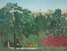 La Cascada - Henri Rousseau — vista de la obra
