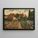 Jardín de un florista - Henri de Braekeleer — cuadro enmarcado en la pared