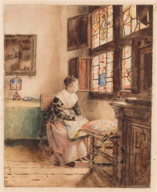 Henri de Braekeleer - Waiting.webp