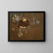 À la table de Monsieur et Madame Natanson - Henri de Toulouse-Lautrec — framed artwork on a wall