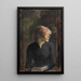 Carmen Gaudin - Henri de Toulouse-Lautrec — cuadro enmarcado en la pared
