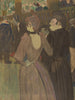 La Goulue and Her Sister - Henri de Toulouse-Lautrec — artwork view
