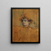 Mademoiselle Nys - Henri de Toulouse-Lautrec — framed artwork on a wall