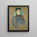 May Milton - Henri de Toulouse-Lautrec — cuadro enmarcado en la pared
