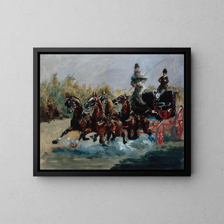Henri de ToulouseLautrec - Nice souvenir de la promenade des Anglais.webp