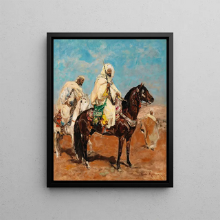 Henri milien Rousseau - Cad Dkhissi Of The Triffas Tribe.webp