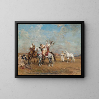 Henri milien Rousseau - La chasse au faucon.webp